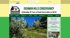 Desktop Screenshot of dishmanhills.org